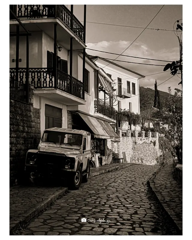 A Street Frozen in Time